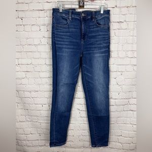 American Eagle Outfitters High Rise Jeans - Dark Blue